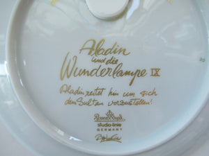 1970s Rosenthal Wall Plate Bjorn Wiinblad Aladdin and his Lamp