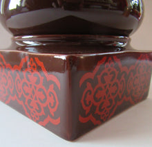 Load image into Gallery viewer, 1960s Charlton Ware Squat Storage Jar with Domed Lid
