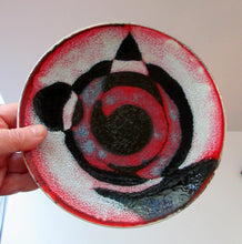 Load image into Gallery viewer, 1960s Poole Pottery Studio Backstamp Hand Decorated Plate
