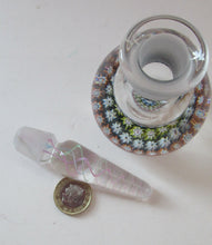 Load image into Gallery viewer, 1980s Perthshire Scent Bottle Scottish Glass with Stopper P Cane
