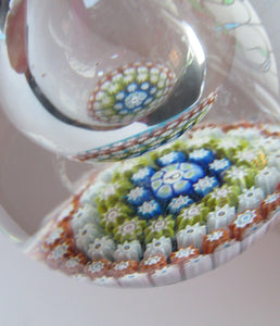 1980s Perthshire Scent Bottle Scottish Glass with Stopper P Cane