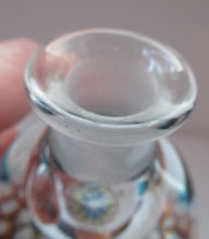 Load image into Gallery viewer, 1980s Perthshire Scent Bottle Scottish Glass with Stopper P Cane
