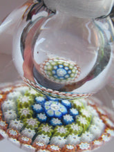 Load image into Gallery viewer, 1980s Perthshire Scent Bottle Scottish Glass with Stopper P Cane
