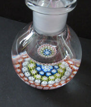 Load image into Gallery viewer, 1980s Perthshire Scent Bottle Scottish Glass with Stopper P Cane
