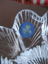 Load image into Gallery viewer, DANISH Royal Copenhagen Vintage Bi-valve Clear Crystal Bowl
