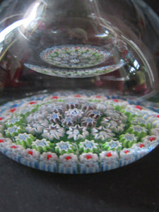 1980s Perthshire Paperweights 1980s Perfume Bottle  Millefiori Canes