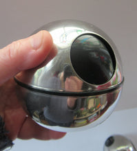 Load image into Gallery viewer, 1960s Swedish Stainless Steel Ball Ashtray. Space Age Design
