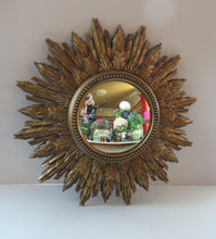 Load image into Gallery viewer, Early 1950s G-Plan Gomme Wycombe Sunburst Mirror
