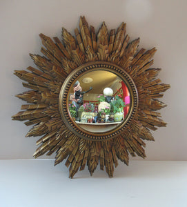 Early 1950s G-Plan Gomme Wycombe Sunburst Mirror