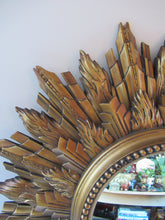 Load image into Gallery viewer, 1950s G-Plan Gomme Wycombe Sunburst Mirror

