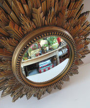 Load image into Gallery viewer, 1950s G-Plan Gomme Wycombe Sunburst Mirror
