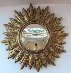 1950s G-Plan Gomme Wycombe Sunburst Mirror