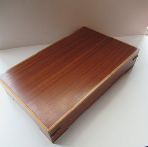 1960s Gerald Benney Studio Cutlery Set in Teak Fitted Case