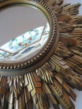 Load image into Gallery viewer, 1950s G-Plan Gomme Wycombe Sunburst Mirror
