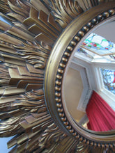 Load image into Gallery viewer, 1950s G-Plan Gomme Wycombe Sunburst Mirror
