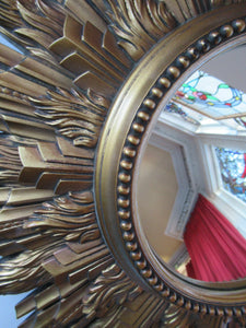 1950s G-Plan Gomme Wycombe Sunburst Mirror