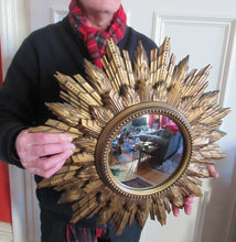 Load image into Gallery viewer, 1950s G-Plan Gomme Wycombe Sunburst Mirror
