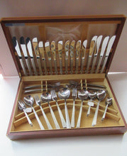 Load image into Gallery viewer, 1960s Gerald Benney Studio Cutlery Set in Teak Fitted Case
