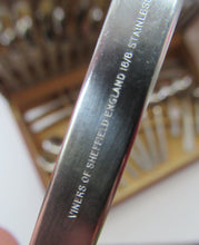 Load image into Gallery viewer, 1960s Gerald Benney Studio Cutlery Set in Teak Fitted Case
