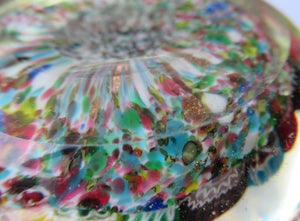 1960s Fratelli Toso Millefiori Closepack Carpet Paperweight