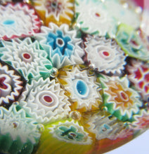 Load image into Gallery viewer, 1960s Fratelli Toso Millefiori Closepack Carpet Paperweight
