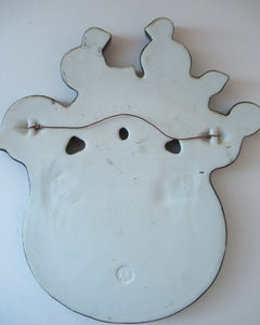GUSTAVSBERG. 1960s Britt-Louise Sundell Large Wall Plaque 