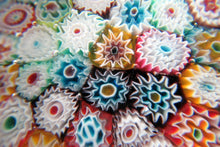 Load image into Gallery viewer, 1960s Fratelli Toso Millefiori Closepack Carpet Paperweight
