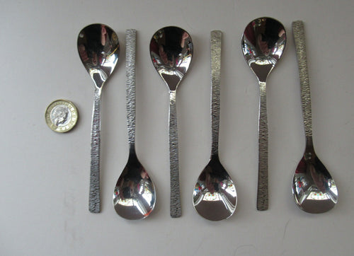 1960s Vintage Viners Studio Gerald Benney Teaspoons