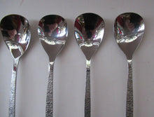 Load image into Gallery viewer, Viners Gerald Benney Dessert Spoons. STUDIO Stainless Steel
