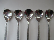 Load image into Gallery viewer, Viners Gerald Benney Dessert Spoons. STUDIO Stainless Steel
