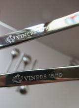 Load image into Gallery viewer, Viners Gerald Benney Dessert Spoons. STUDIO Stainless Steel
