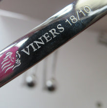 Load image into Gallery viewer, Viners Gerald Benney Dessert Spoons. STUDIO Stainless Steel
