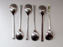 Load image into Gallery viewer, Viners Gerald Benney Dessert Spoons. STUDIO Stainless Steel
