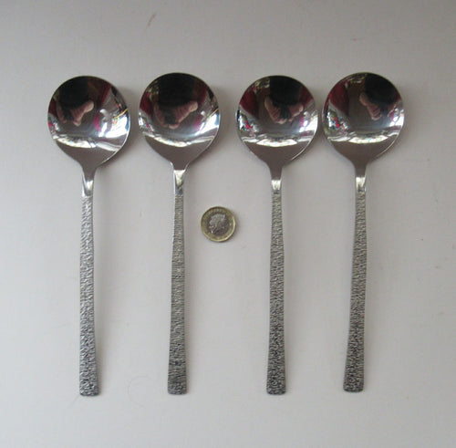 Gerald Benney Viners Studio 1960s Soup Spoons