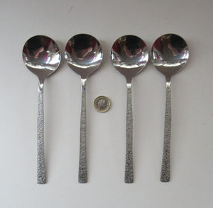 Gerald Benney Viners Studio 1960s Soup Spoons