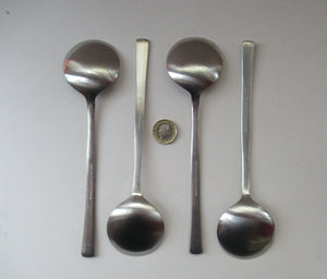 Gerald Benney Viners Studio 1960s Soup Spoons