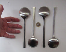 Load image into Gallery viewer, Gerald Benney Viners Studio 1960s Soup Spoons
