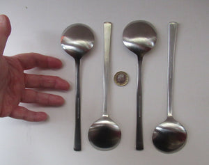 Gerald Benney Viners Studio 1960s Soup Spoons