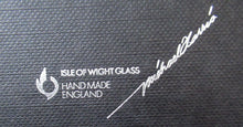 Load image into Gallery viewer, 1970s Isle of Wight Paperweight. Michael Harris with Flame Pontil
