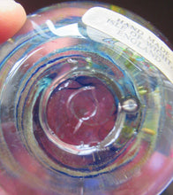 Load image into Gallery viewer, 1970s Isle of Wight Paperweight. Michael Harris with Flame Pontil
