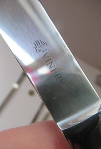 Viners Shorter Table knives Gerald Benny 1960s Stainless Steel Studio