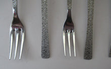 Load image into Gallery viewer, Gerald Benney Viners Studio 1960s Stainless Steel Forks Three Prongs
