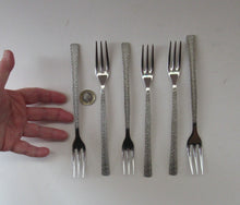 Load image into Gallery viewer, Gerald Benney Viners Studio 1960s Stainless Steel Forks Three Prongs
