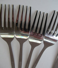 Load image into Gallery viewer, Forks and Knives Gerald Benny Viners Studio 1960s
