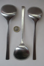 Load image into Gallery viewer, Gerald Benney Viners Studio Three Serving Spoons Stainless Steel 1960s
