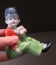 Load image into Gallery viewer, Vintage 1930s / 1940s Ceramic DUTCH Boy and Girl Pair of Bookends 
