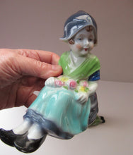 Load image into Gallery viewer, Vintage 1930s / 1940s Ceramic DUTCH Boy and Girl Pair of Bookends 
