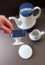 Load image into Gallery viewer, 1960s Tapio Wirkkala Porcelain Coffee Set. Composition Shape for Rosenthal
