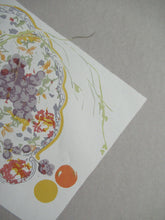 Load image into Gallery viewer, Bel Cowie Screenprint Pinks and Strawberries 1976 Scottish Art
