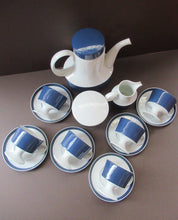 Load image into Gallery viewer, 1960s Tapio Wirkkala Porcelain Coffee Set. Composition Shape for Rosenthal
